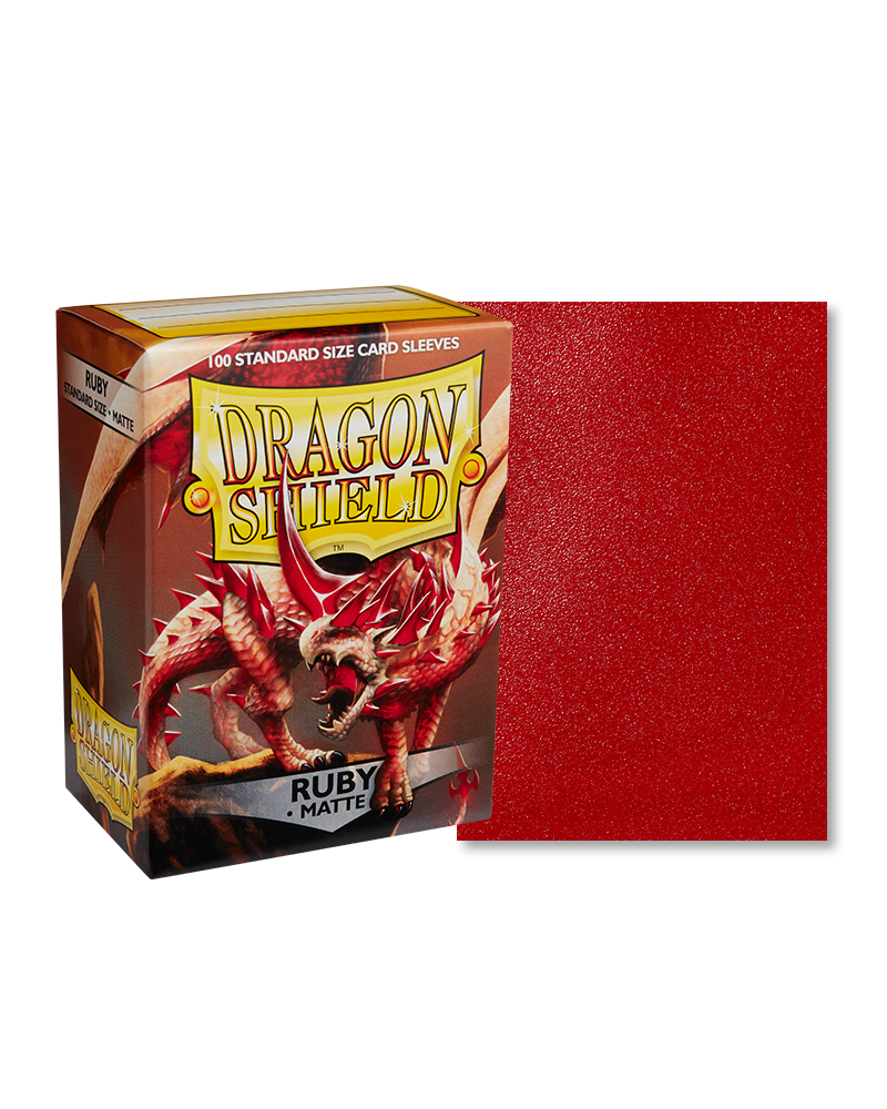 Dragon Shield Matte Ruby