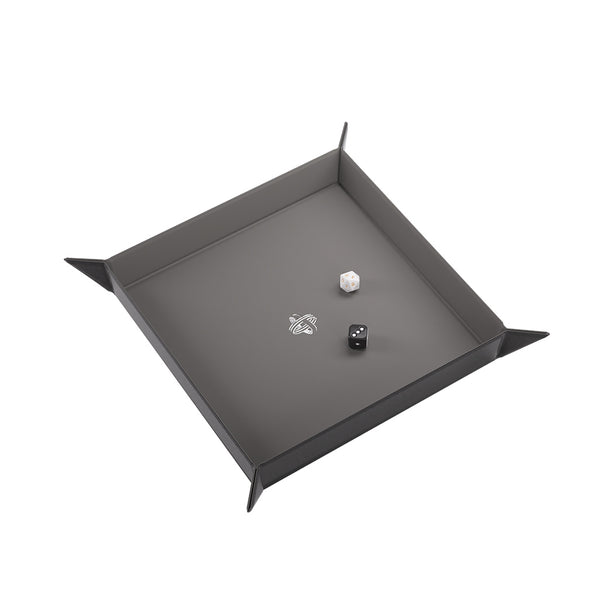 Gamegenics Dice Tray: Square: Grey