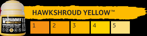 Warhammer Tone Pro Hawkshroud Yellow
