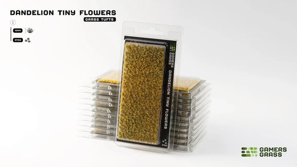 Gamers Grass Tufts: Flowers- Dandelion Tiny Flowers