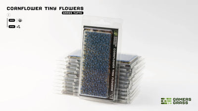 Gamers Grass Tufts: Flowers- Cornflower Tiny Flowers