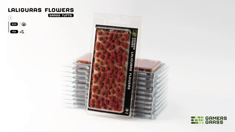 Gamers Grass Tufts: Flowers- Laliguras Flowers