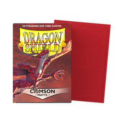 Dragon Shield Sleeves Matte Crimson