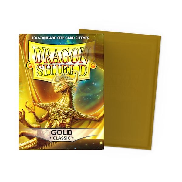 Dragon Shield Sleeves Gold Classic