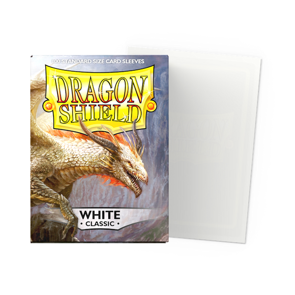 Dragon Shield Sleeves White Classic