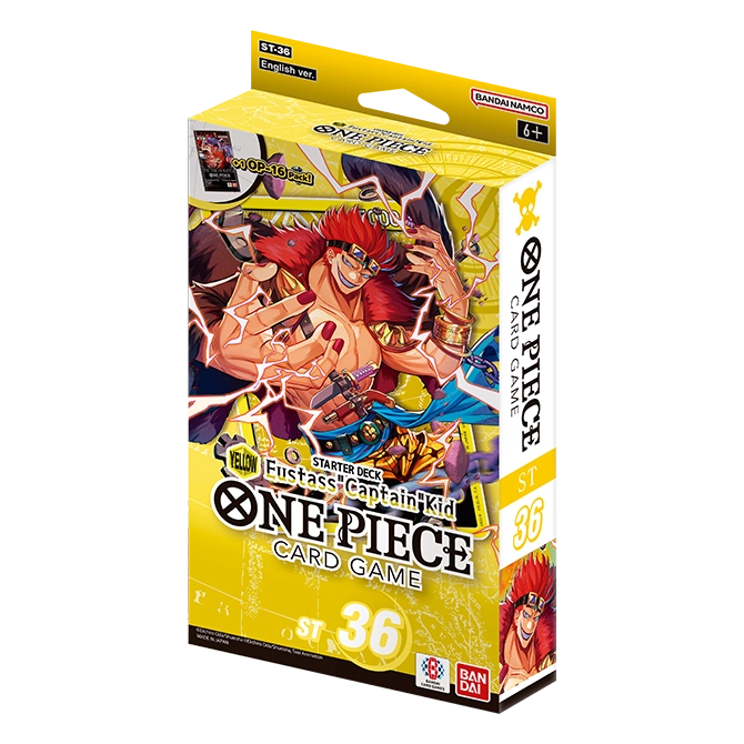 One Piece: Eustass "Captain" Kid Starter Deck ST 36
