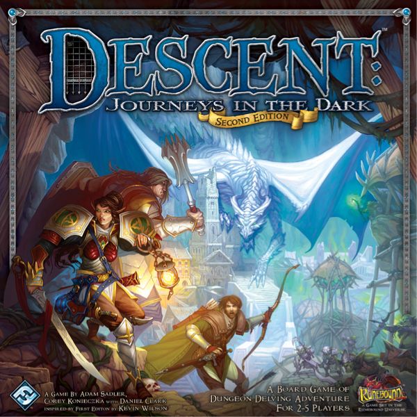 Descent Second Edition Journeys in the Dark