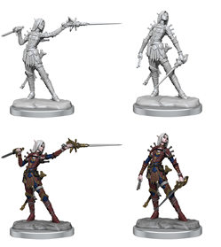 Pathfinder Battles(Legendary Cuts): Female elf Rogue