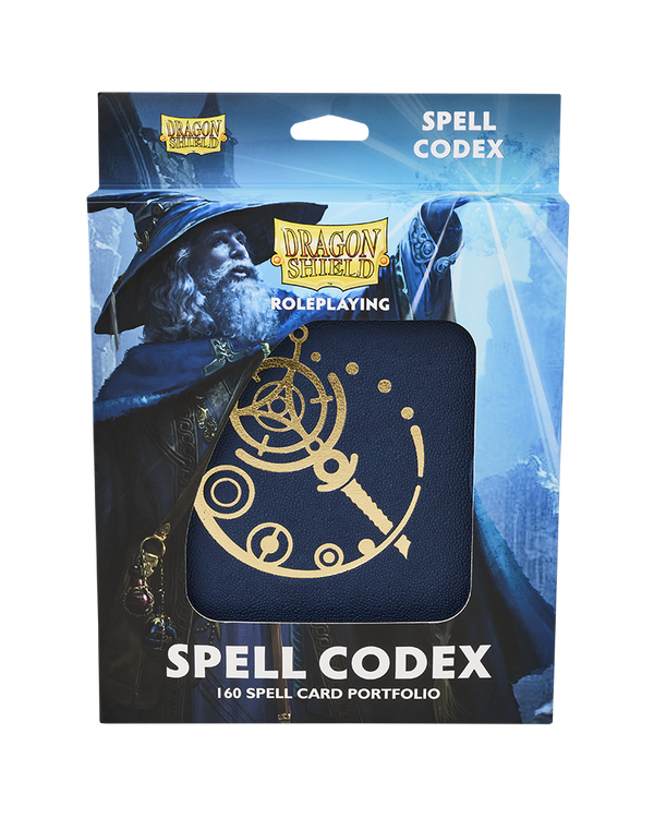 Dragon Shield Binder: Spell Codex Portfolio 160 Midnight Blue