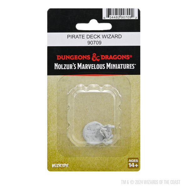 Wizkids! Dungeons & Dragons Nolzur's Marvelous Miniatures - Pirate Deck Wizard