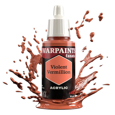 The Army Painter Warpaints Fanatic Violent Vermillion