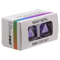 Ultra Pro: Vivid Heavy Metal Dice: Purple (2)