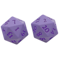 Ultra Pro: Vivid Heavy Metal Dice: Purple (2)