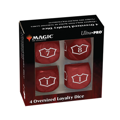 Ultra Pro Magic: the Gathering: Loyalty Dice: Red