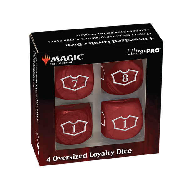 Ultra Pro Magic: the Gathering: Loyalty Dice: Red