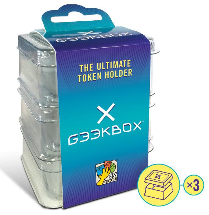 Geekbox: Clear Plastic Token Storage Box/Lid 3pk