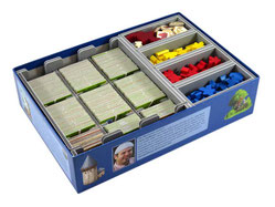 Folded Space Board Game Organizer Carcassonne