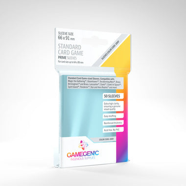 Gamegenic Standard Card Sleeve Prime 66 x 91 mm