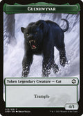 Devil // Guenhwyvar Double-sided Token [Dungeons & Dragons: Adventures in the Forgotten Realms Tokens]