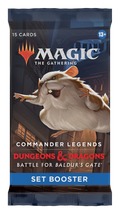 Commander Legends: Battle for Baldur's Gate - Set Booster Display