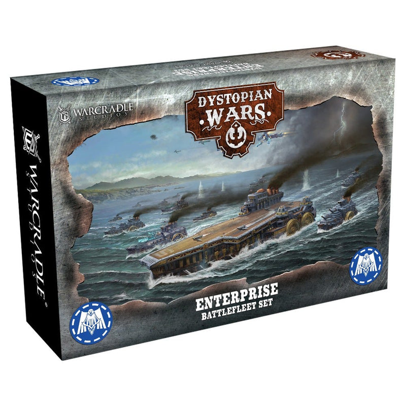 Dystopian Wars Enterprise Battle Fleet Set