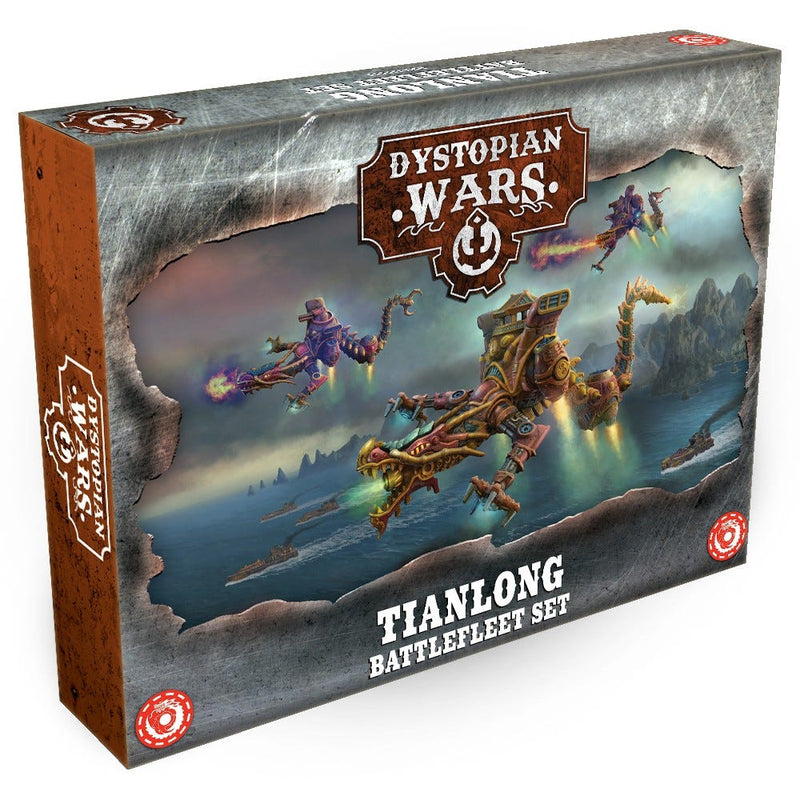 Dystopian Wars Tianlong Battle Fleet Set