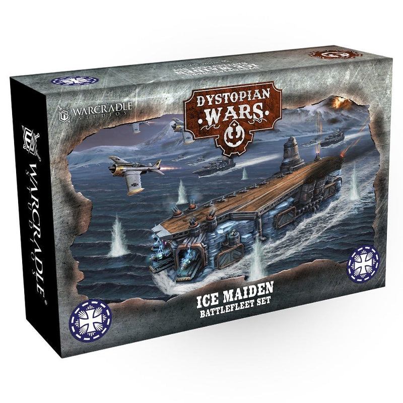 Dystopian Wars Ice Maiden Battle Fleet Set