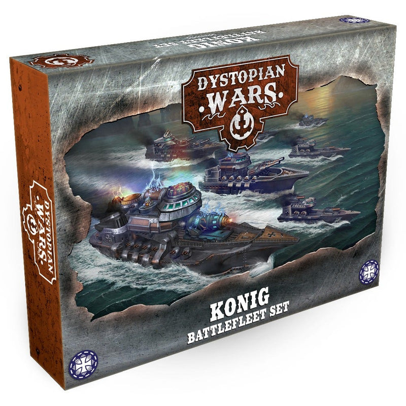 Dystopian Wars Konig Battle Fleet Set