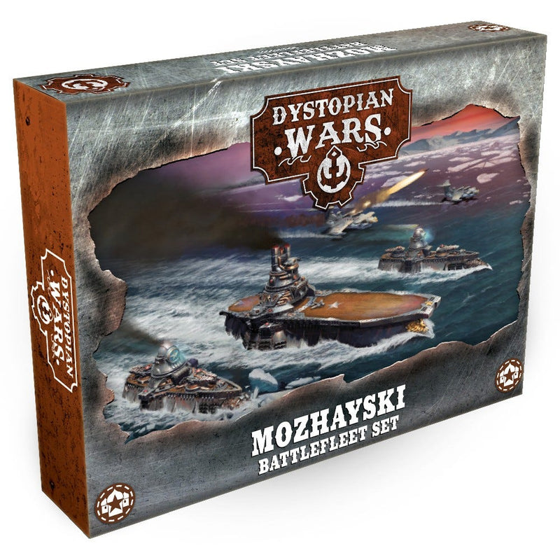 Dystopian Wars Mozhayski Battle Fleet Set