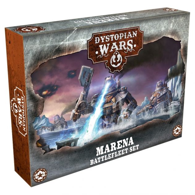 Dystopian Wars Commonwealth Marena Battlefleet