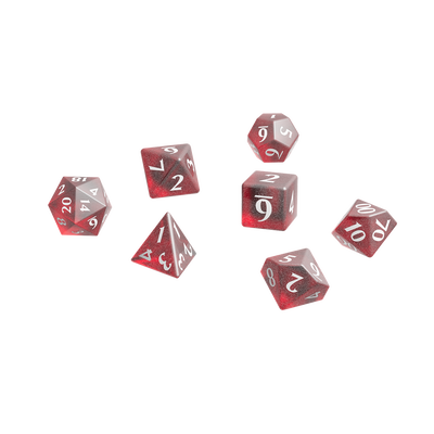Eclipse Poly 11 Dice Set Red