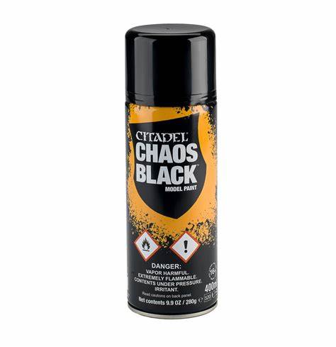 Citadel Chaos Black Primer (Sprays)