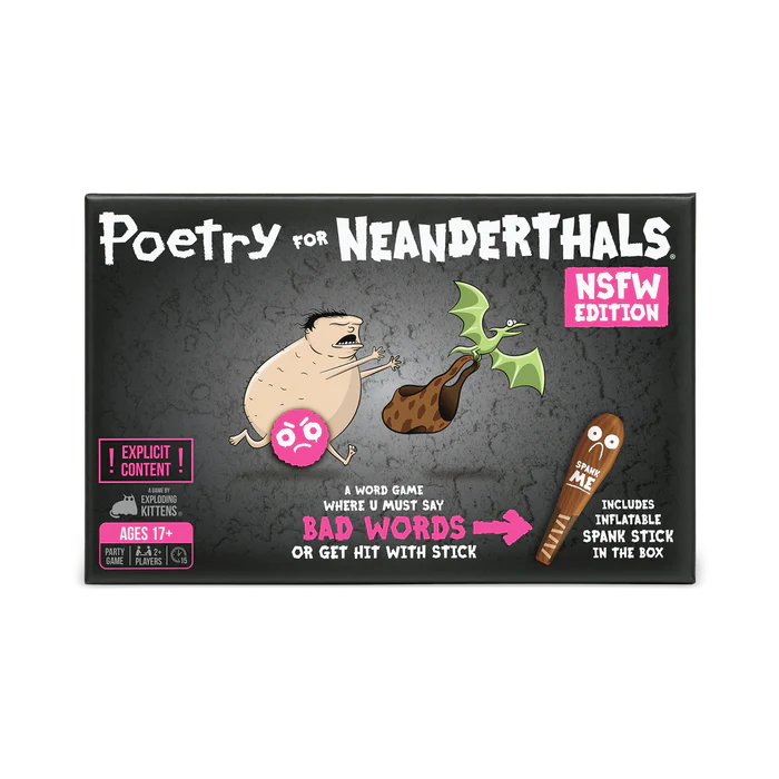 Poetry for Neanderthals NSFW Edition