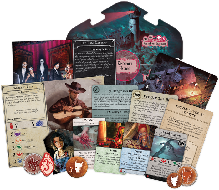 Arkham Horror Under Dark Wave