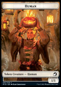 Human // Devil Double-Sided Token [Innistrad: Midnight Hunt Tokens]
