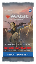 Commander Legends: Battle for Baldur's Gate - Draft Booster Display