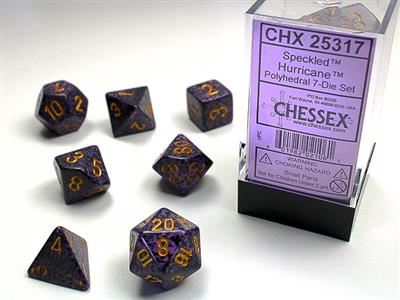 Chessex: Speckled Polyhedral Hurricane 7-Die Set
