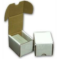 BCW White Card Board 100 Cnt