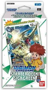 Digimon TCG: Starter Deck Display - Giga Green (6) (ST-4)