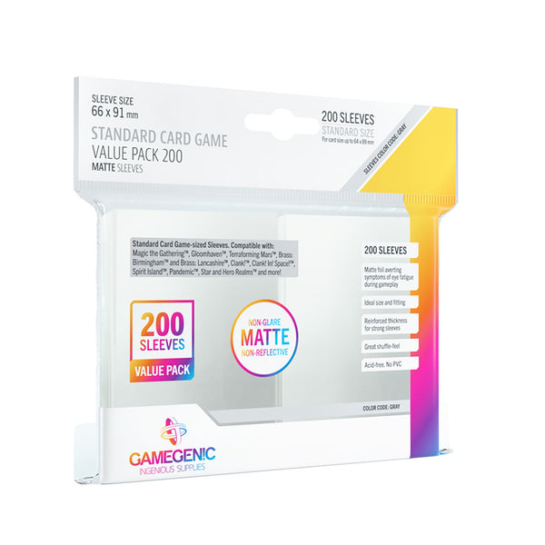 Gamegenic MATTE Standard Value 200
