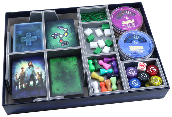 Folded Space Board Game Organizer Pandemic