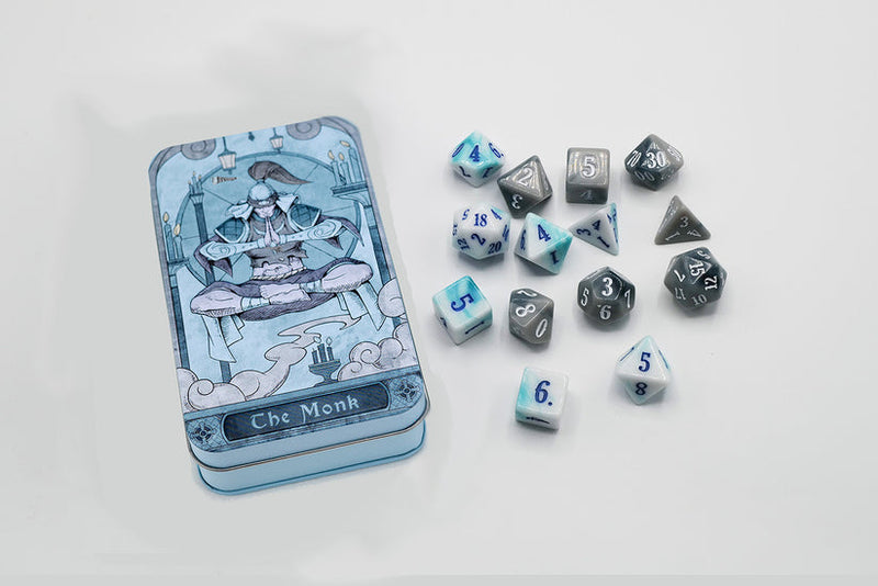 RPG Class Dice Set: The Monk