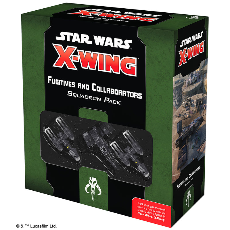 Star Wars X-Wing: 2nd Ed Fugitive and Collaborators Squadron