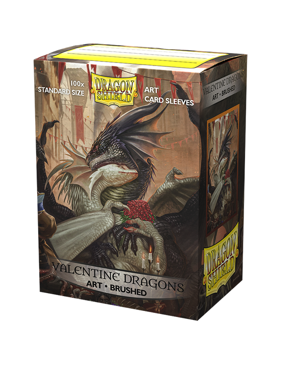 Dragon Shield Sleeves: Valentine Dragon