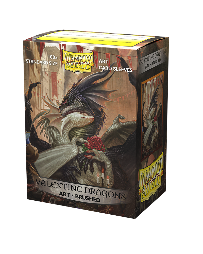 Dragon Shield Sleeves: Valentine Dragon